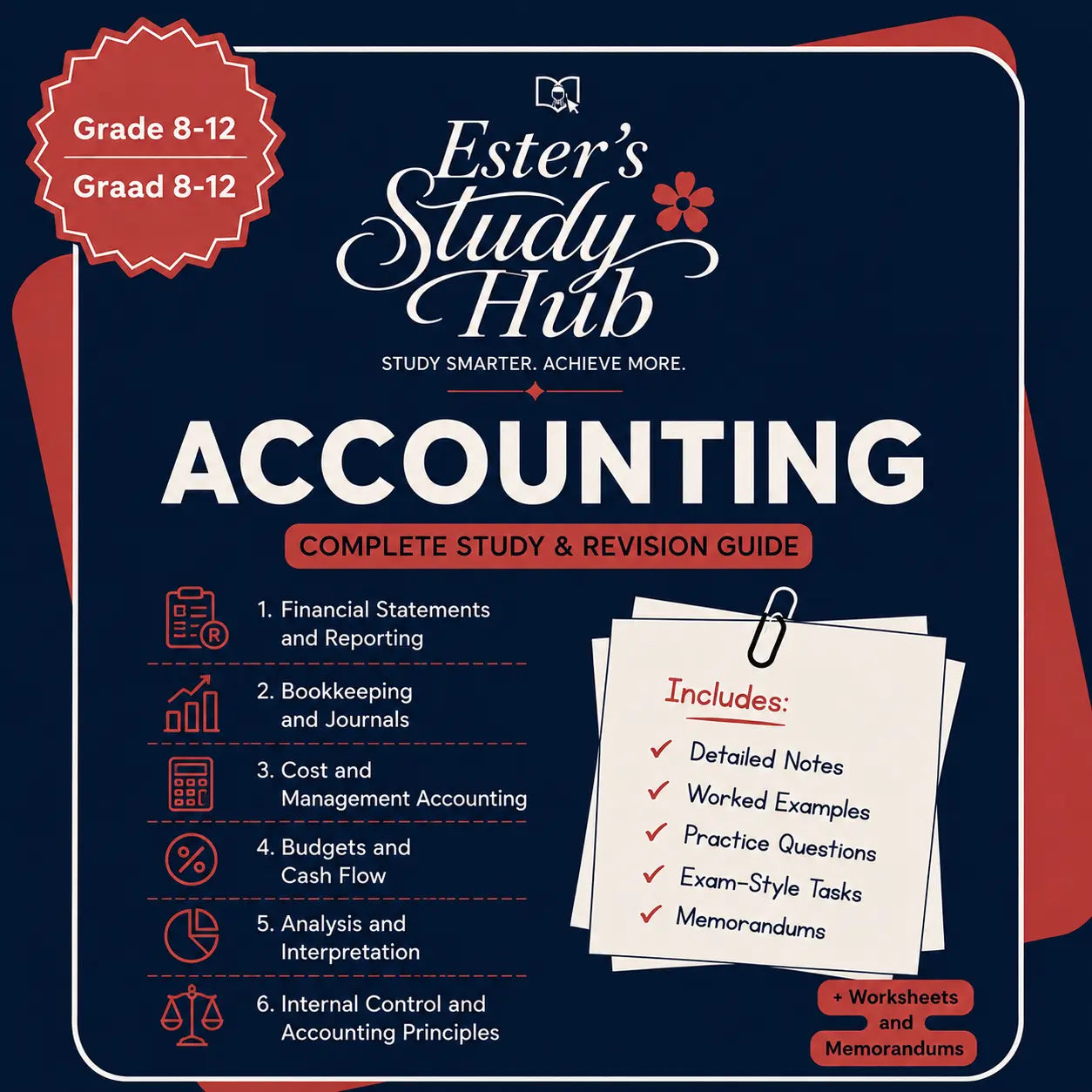 CAPS & IEB Accounting Study Notes