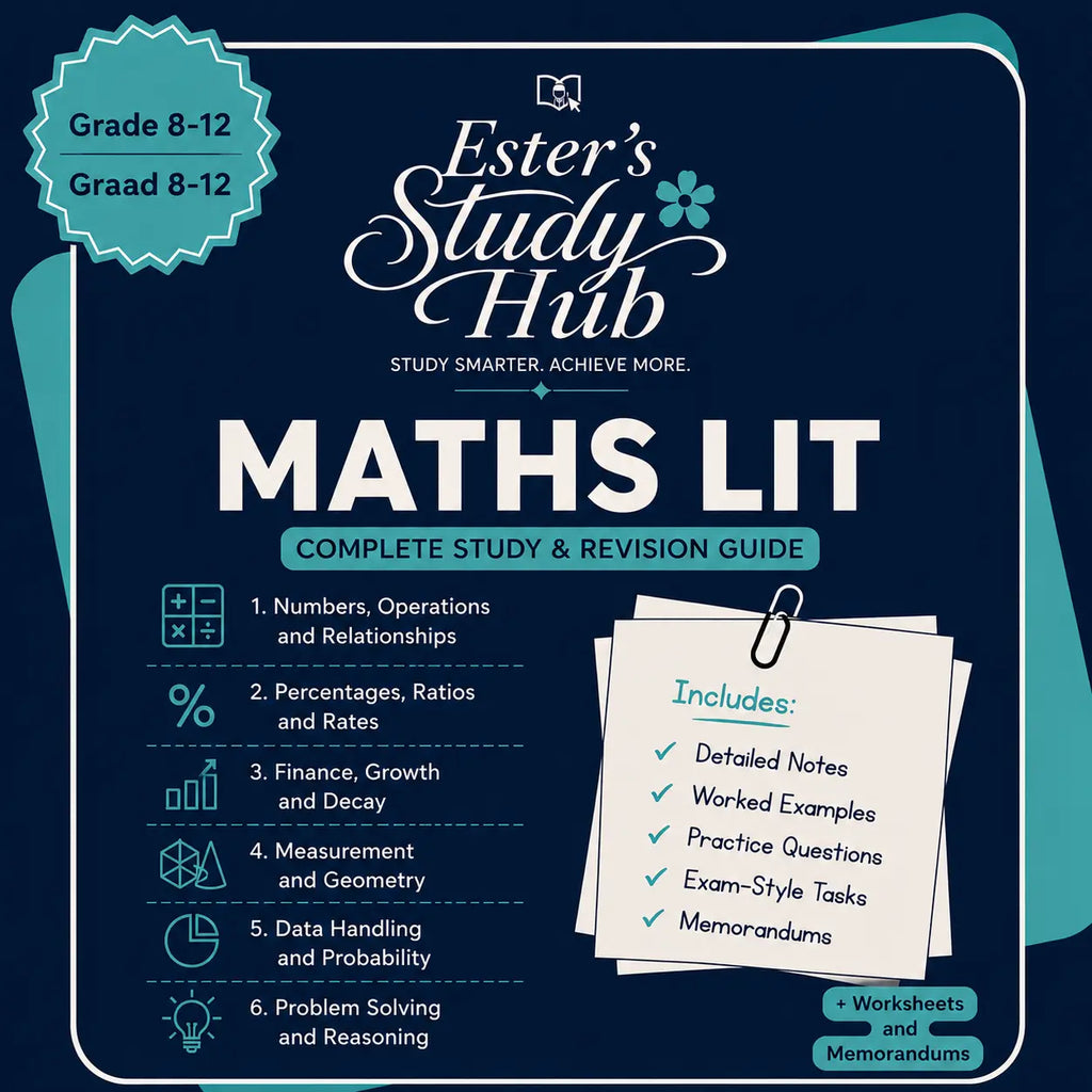CAPS & IEB Mathematics Literacy Study Notes