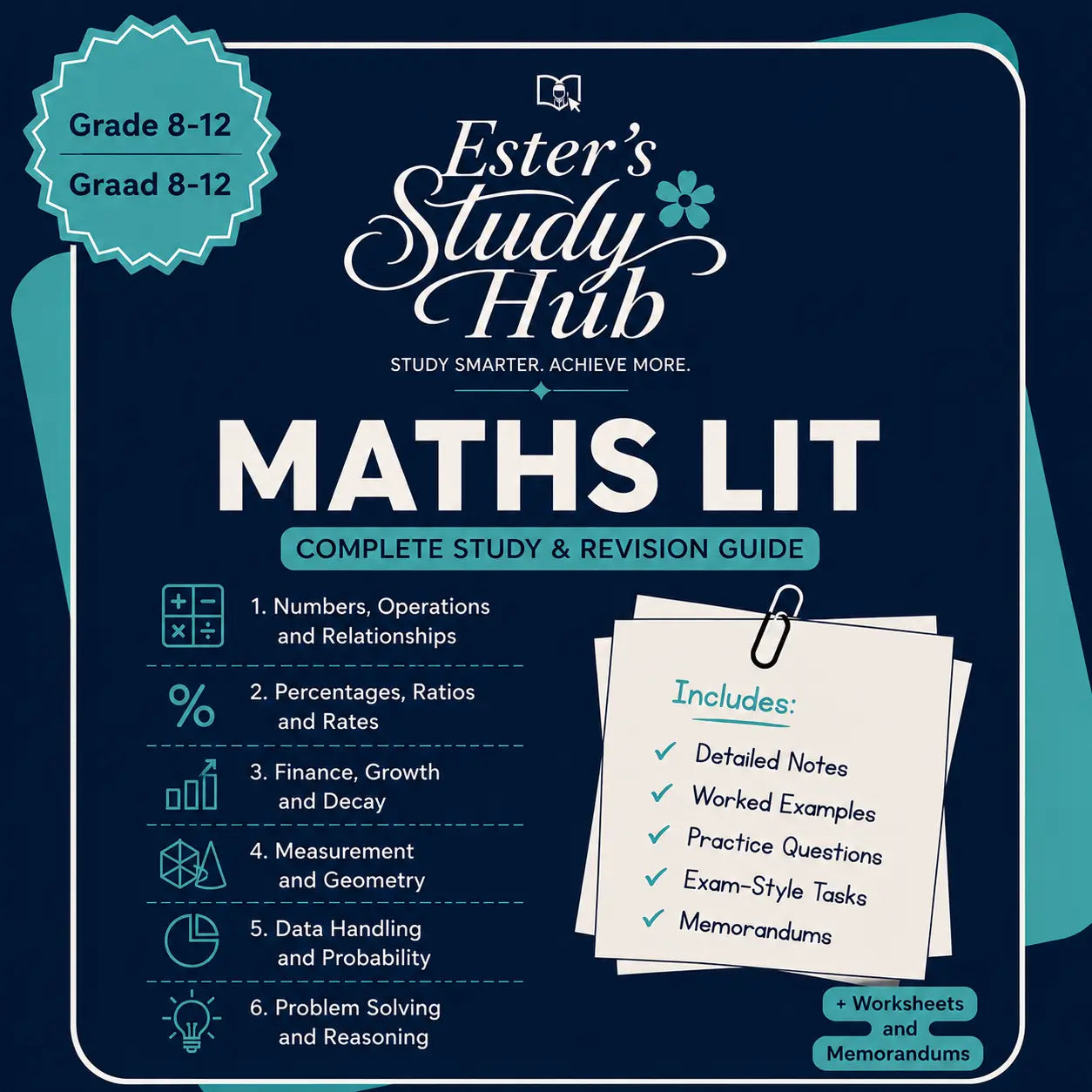 CAPS & IEB Mathematics Literacy Study Notes